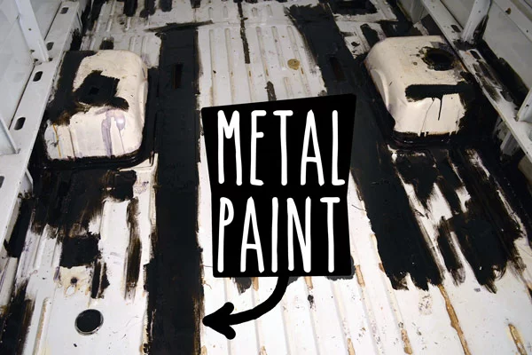 Metal paint on my van floor