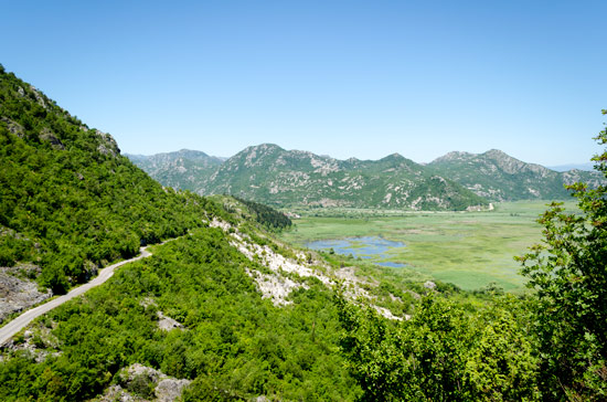 driving-through-montenegro-in-campervan-green-mountains