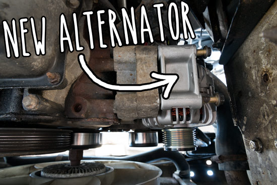 replacing-alternator-new-alternator