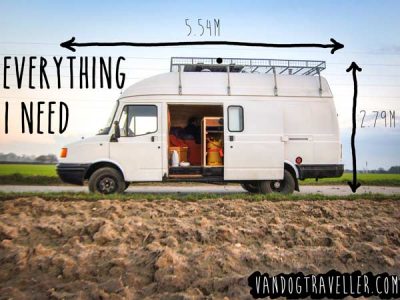 Living and travelling in my self built campervan – VandogTraveller – Mike Hudson