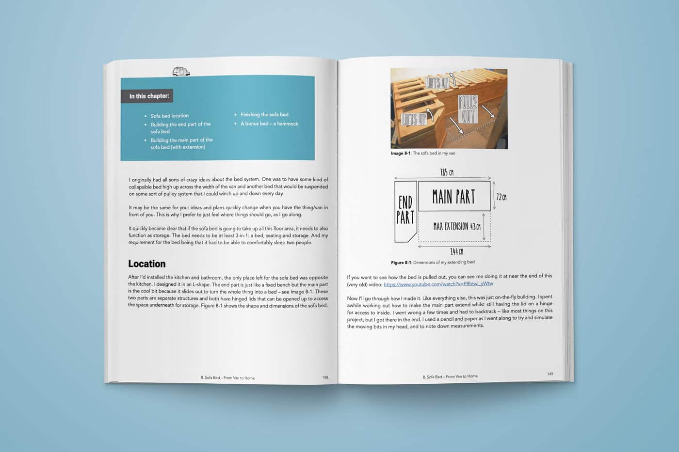 van-conversion-book-guide-sofabed