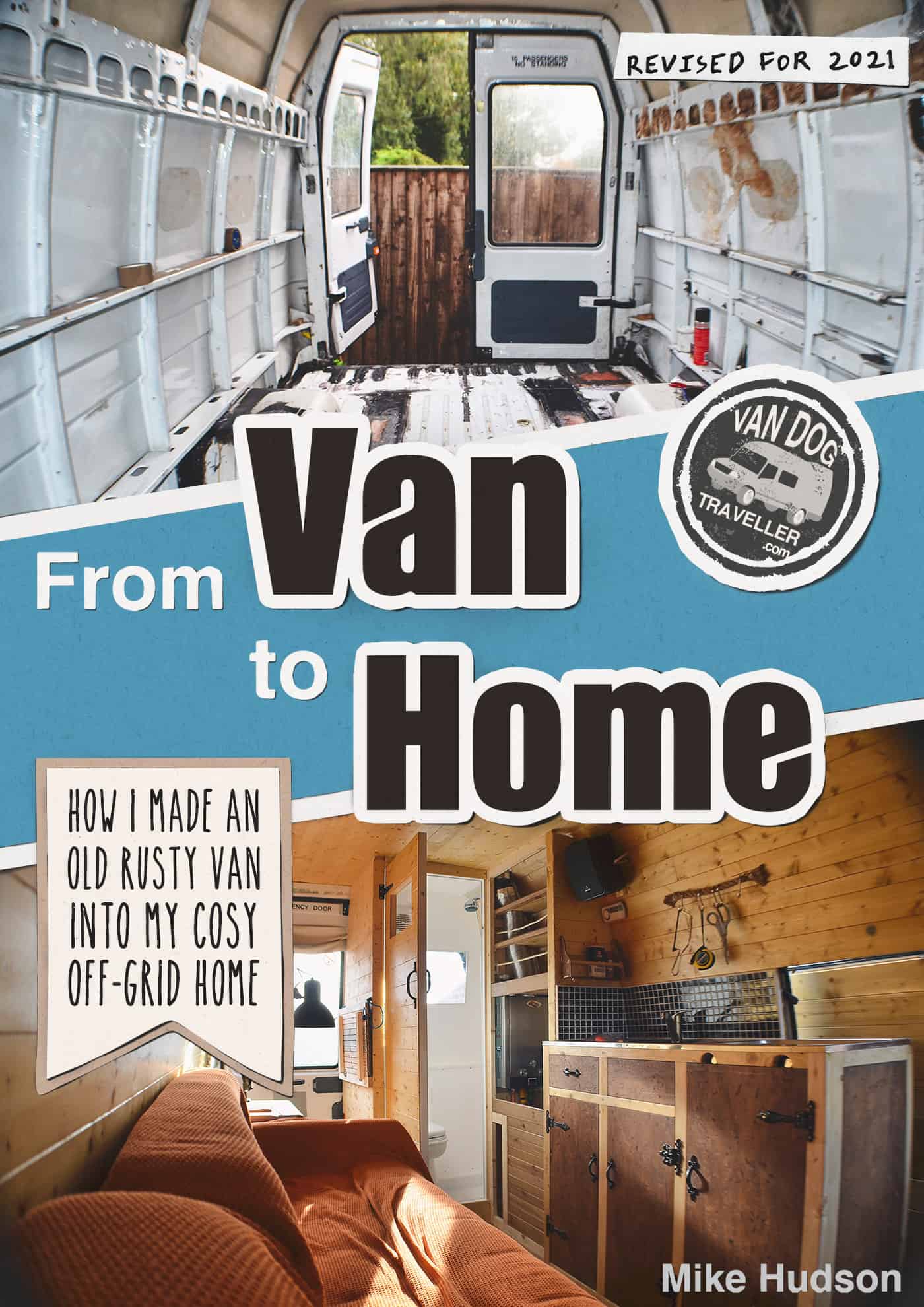 From Van to Home Campervan Conversion Book Vandogtraveller From Van to Home ebook front cover
