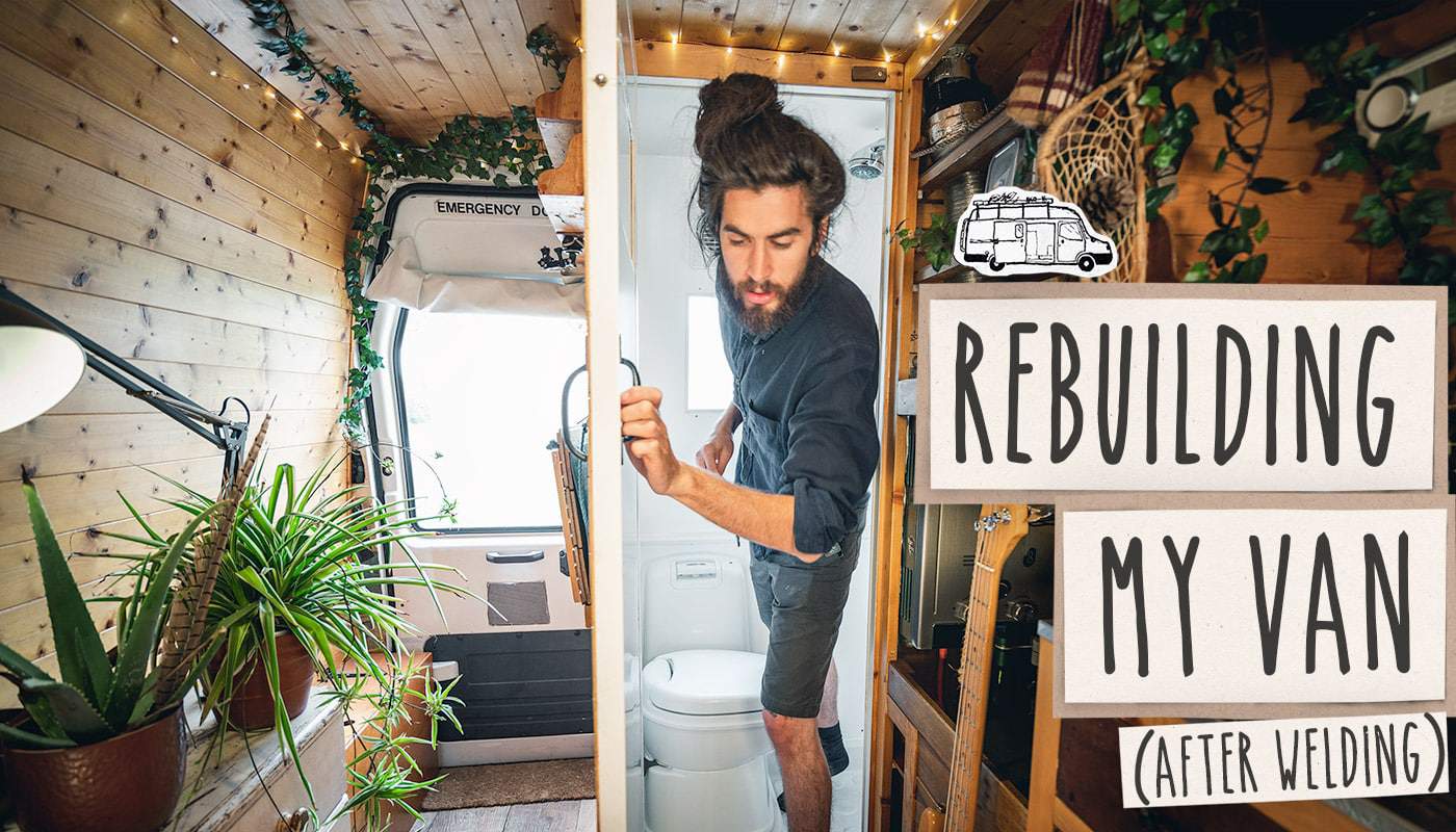 rebuilding my campervan after welding repairs